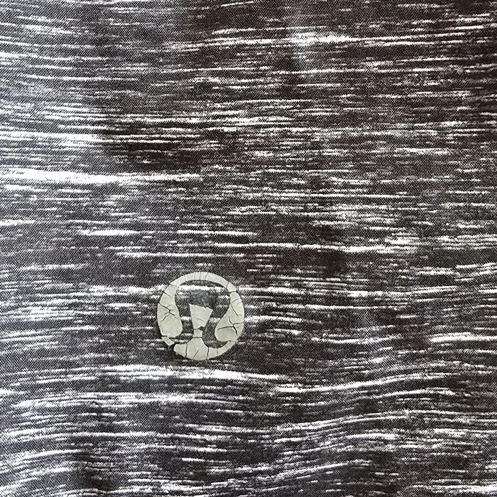 Lululemon Athletica Full Zip Black Gray Windbreaker Jacket Lightweight Men's L